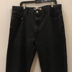 Men's Levi's 505 Black Jeans